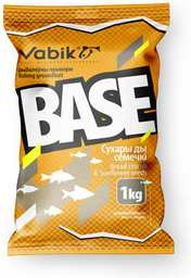 Прикормка Vabik VB-1-BSE-CRB Сухари-семечки 1 кг