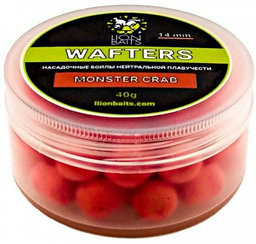 Прикормка Lion Baits Бойлы Wafters 14мм1 Monster Crab 0.04 кг