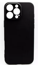 Чехол для iPhone 16 Pro Max A-case silicone black