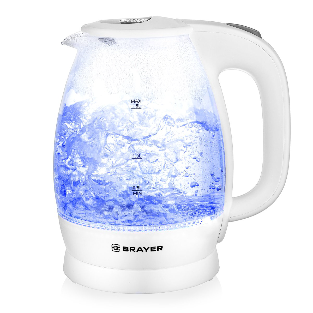 Электрочайник Brayer BR1013WH 1.8л белый купить,12810