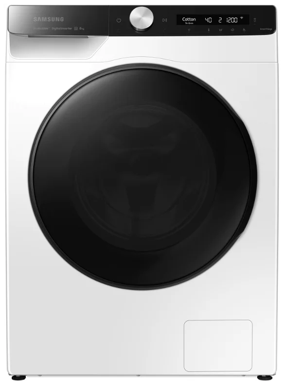 Стиральная машина Samsung WW 80AK6L28BELT KZ 60х45х85см белый
