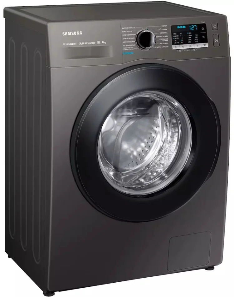 Стиральная машина Samsung WW 80AKAS26AXLT KZ 60х45х85см черный купить,254990