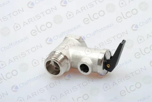 Предохранительный клапан Ariston 1/2" 8.5Бар серо-черный