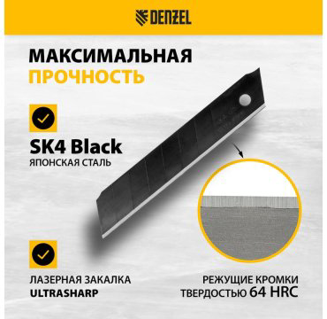 DENZEL монтажный нож 79306 5 шт купить,NaN