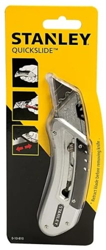 STANLEY монтажный нож Quickslide 0-10-810 1 шт купить,NaN