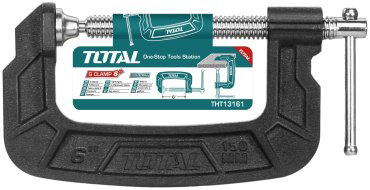 Струбцина Total G-образная THT13161 152 мм