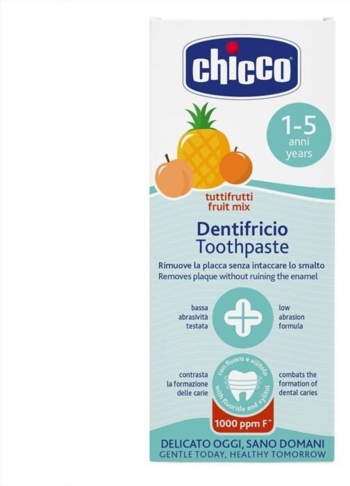 Chicco зубная паста DentifricioToothpastre тутти фрути 50 мл купить,0