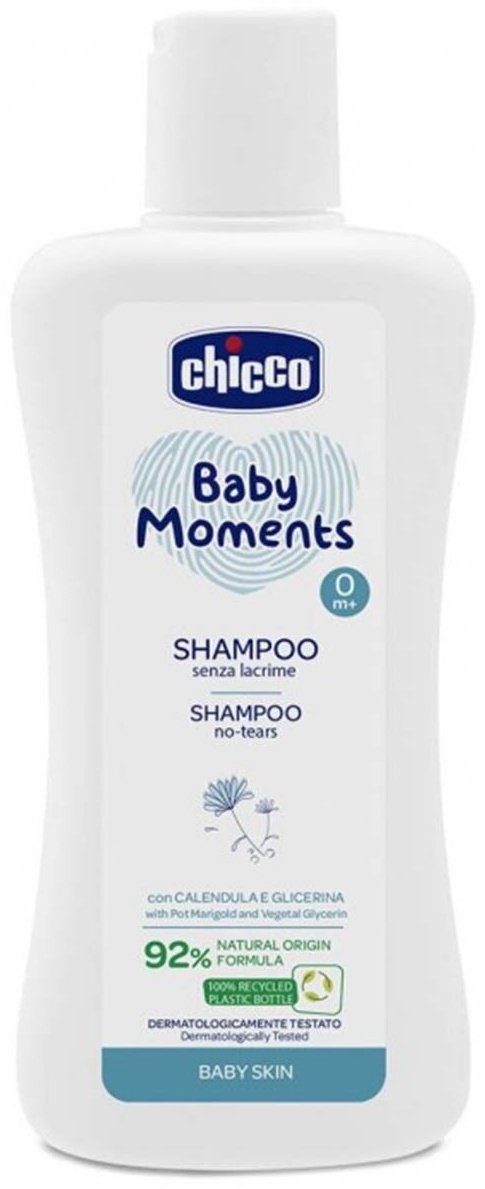 Chicco Baby moments Calendula гель-шампунь 200 мл