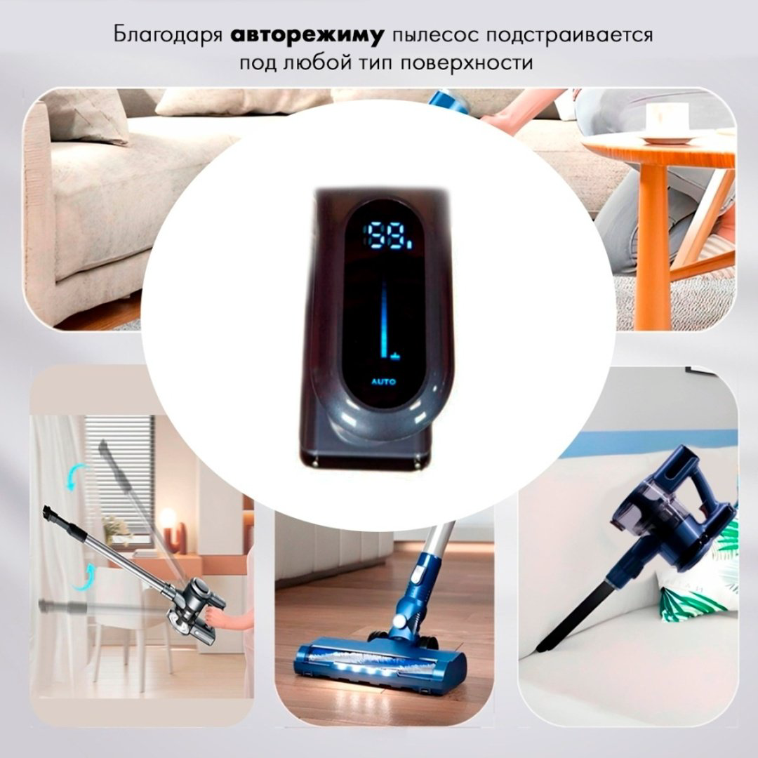 Пылесос HAUSLER HLS-04FT0SCBGS серый, синий купить,NaN