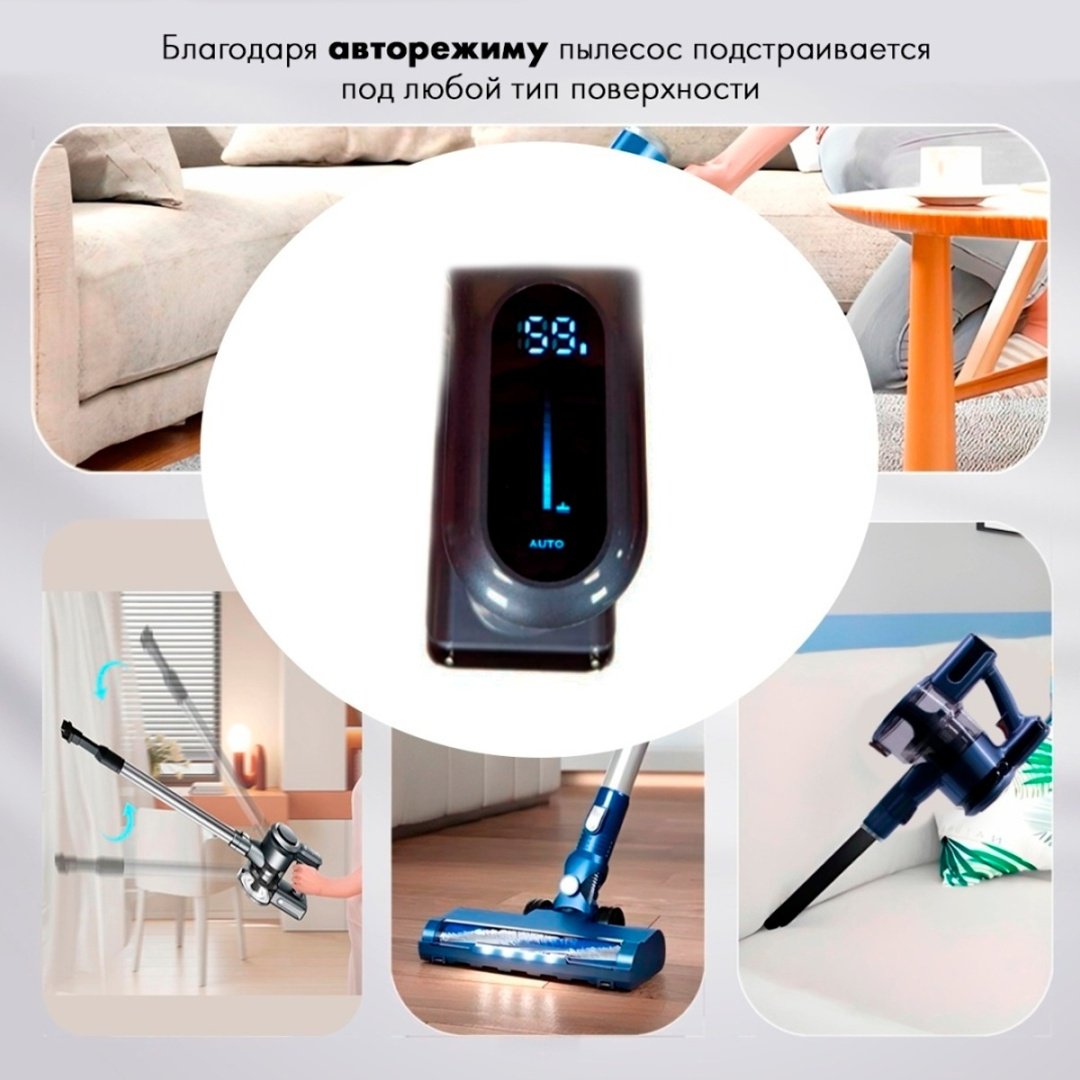 Пылесос HAUSLER HLS-04FT0SCBGS серый, синий - ForteMarket Пылесос HAUSLER HLS-04FT0SCBGS серый, синий купить,0