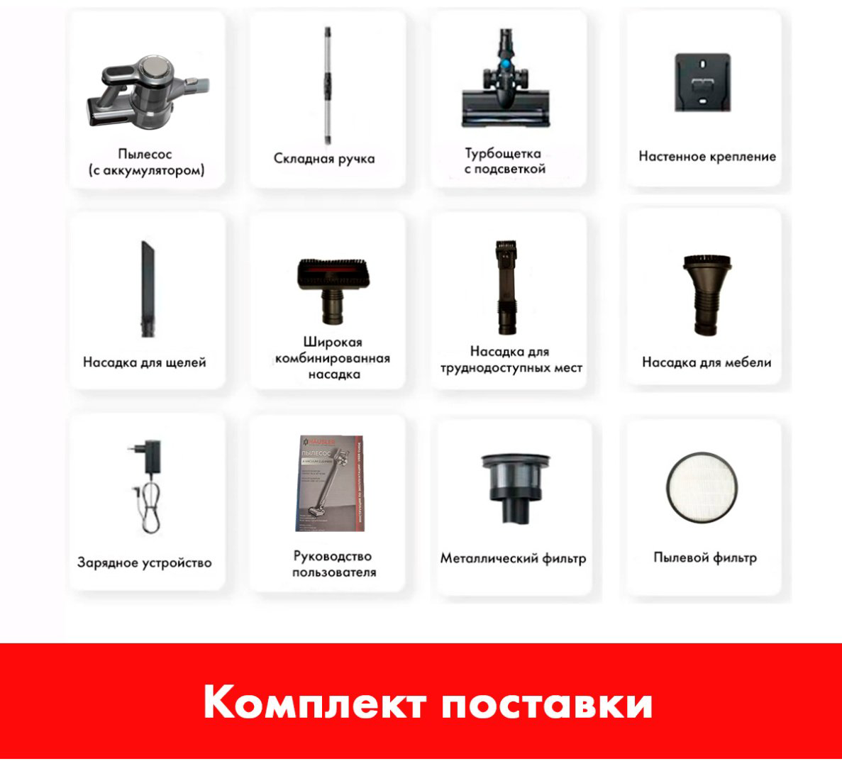 Пылесос HAUSLER HLS-04FT0SCGSS серый купить,NaN