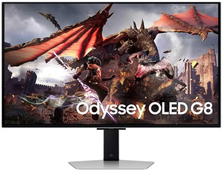 Монитор Samsung Odyssey OLED G8 LS32DG800SIXCI 32" Silver