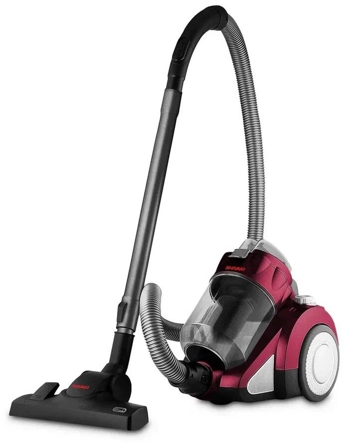 Пылесос Shivaki VC 220 Con VIN красный, черный