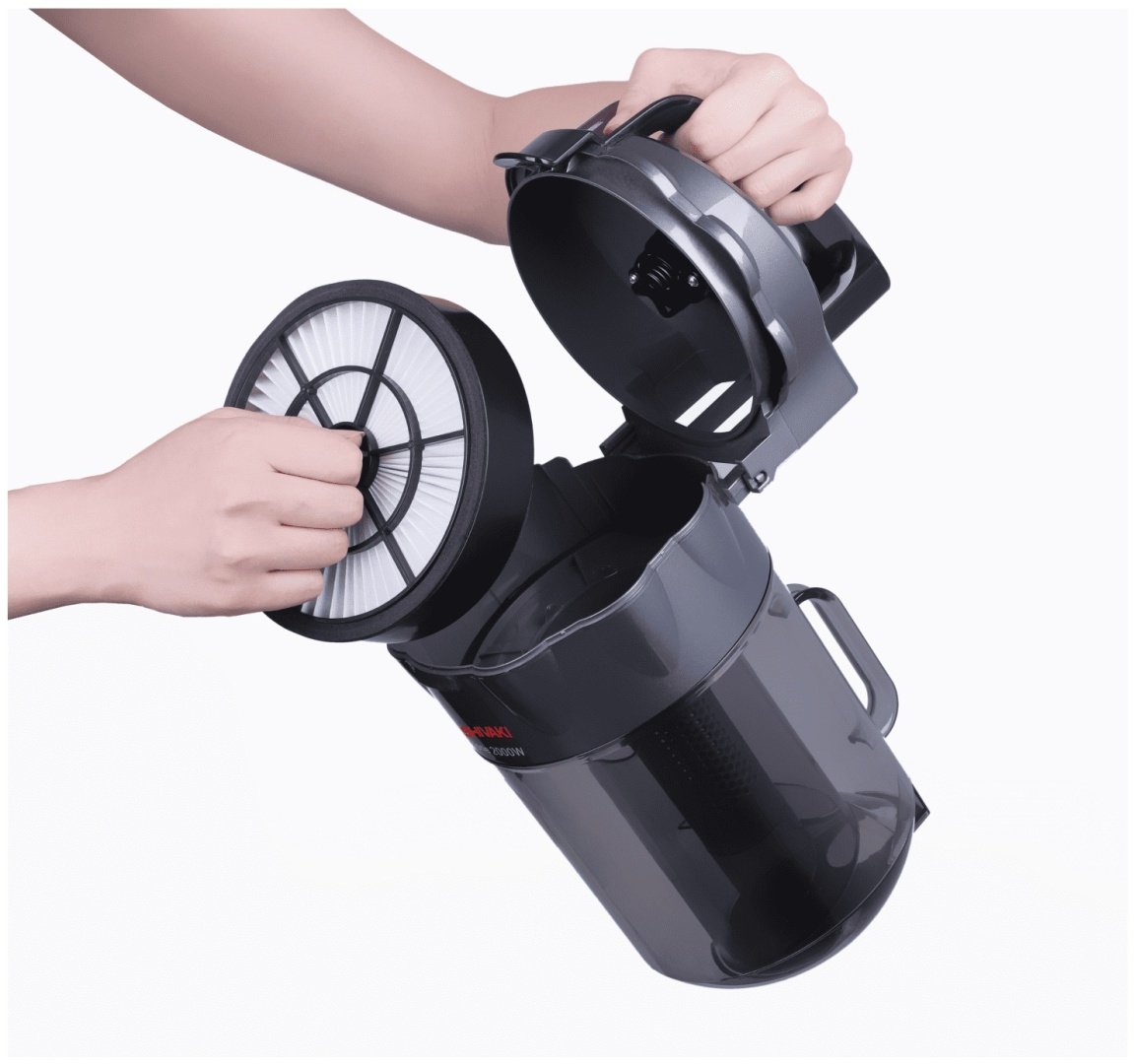 Пылесос Shivaki VC 220 Con VIN красный, черный