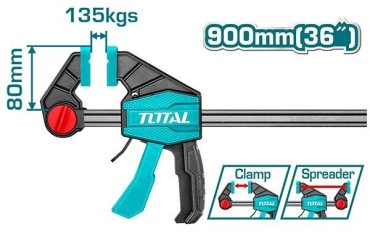 Струбцина ТОТАL F-образная THT1346803