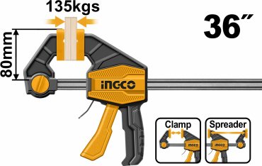 Струбцина INGCO F-образная HQBC36803