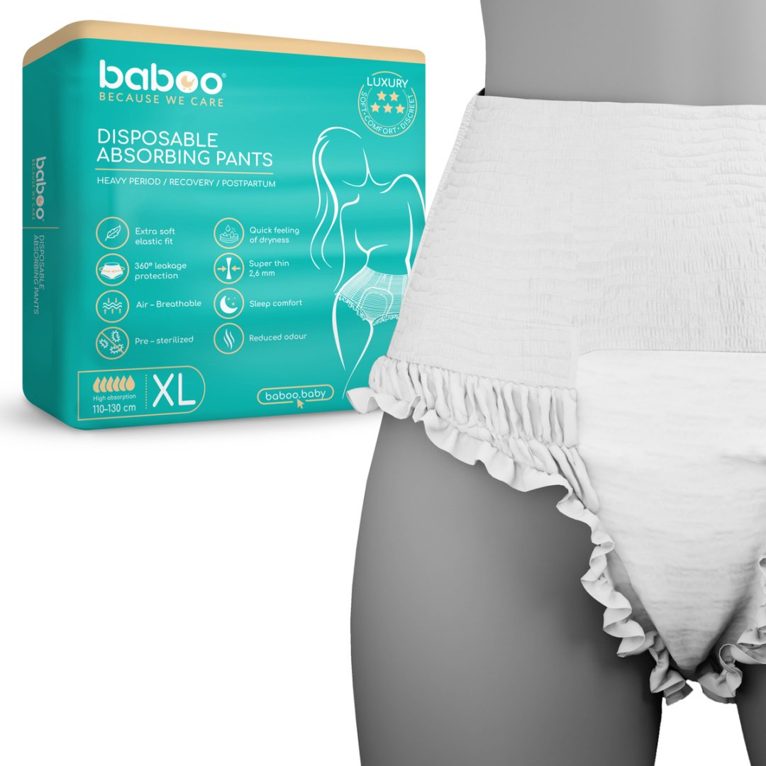 Baboo подгузники трусы XL 5 шт