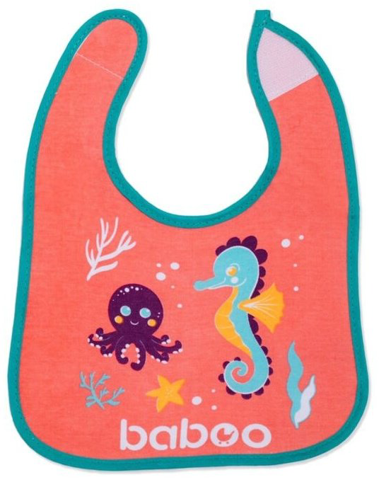 Нагрудник Baboo Sealife, мин. возраст 12 месяцев, 3 шт купить,NaN