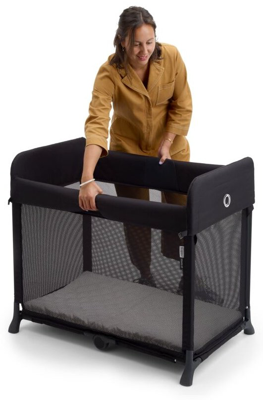 Манеж-кровать Bugaboo Stardust 2023 95×64×85см черный купить,NaN
