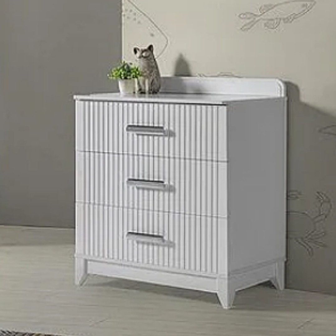 Детский комод LOVELY BABY ARFA, 90x47x107 см, белый