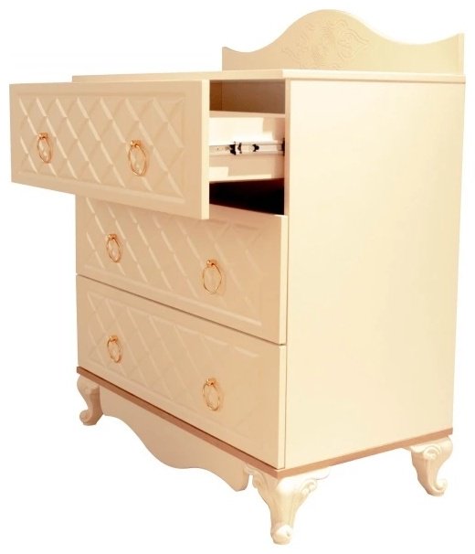 Детский комод LOVELY BABY MIRAGE , 47x90x107 см, бежевый