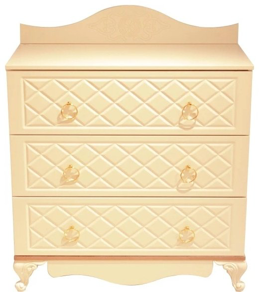 Комод детский Lovely Baby Mirage 47x90x107см бежевый купить,NaN
