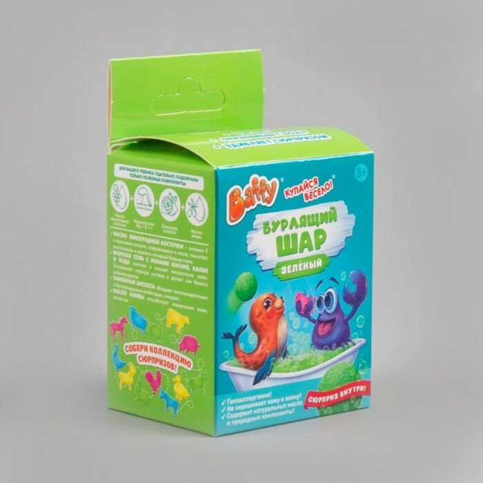 Baffy интерактивная игрушка Бурлящий шар с сюрпризом А D0154-G купить,NaN