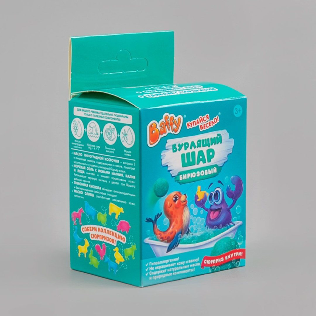 Baffy интерактивная игрушка Бурлящий шар с сюрпризом D 0154-T купить,NaN