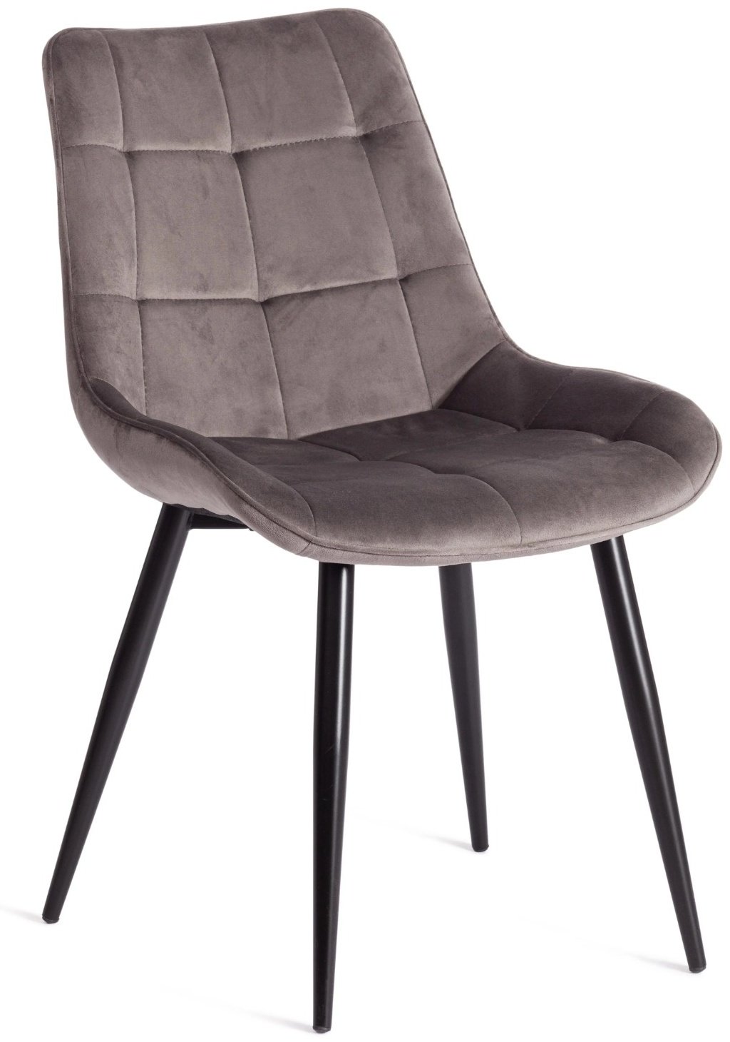 Комплект стульев Tetchair Abruzzo 8060 85x52x63см серый купить,NaN