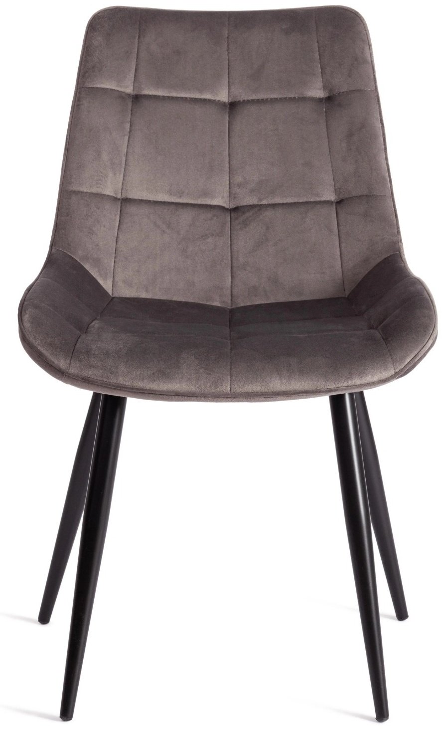 Комплект стульев Tetchair Abruzzo 8060 85x52x63см серый купить,NaN