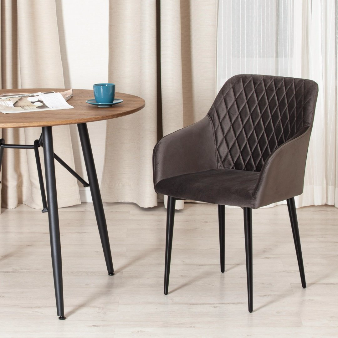 Комплект стульев Tetchair Bremo 14319 83x58x55см серый купить,NaN