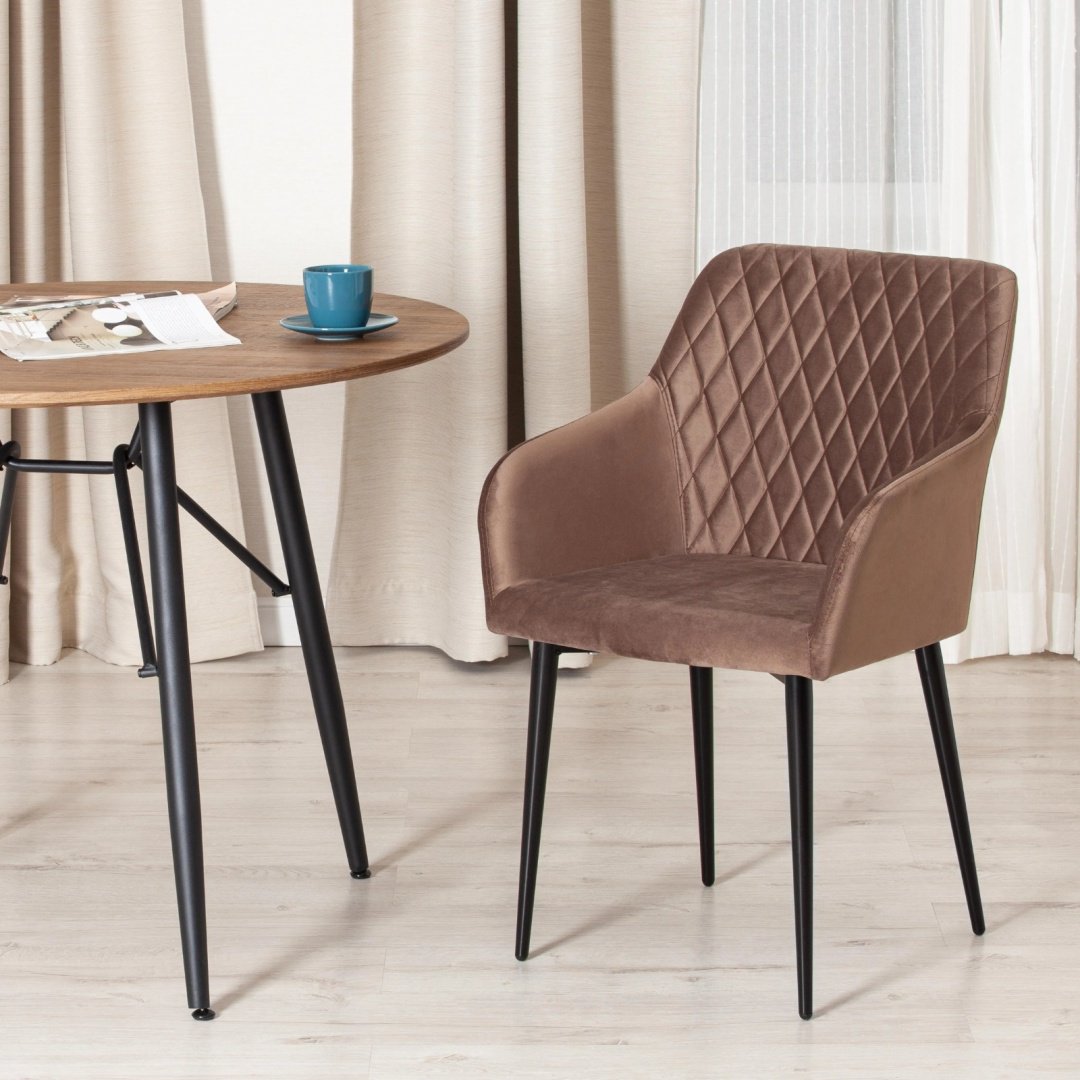 Комплект стульев Tetchair Bremo 83x58x55см темно-коричневый 2шт купить,NaN