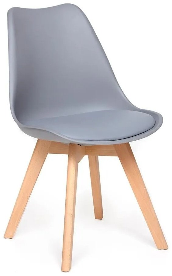 Комплект стульев Tetchair TULIP, 83x48x52 см, серый купить,NaN