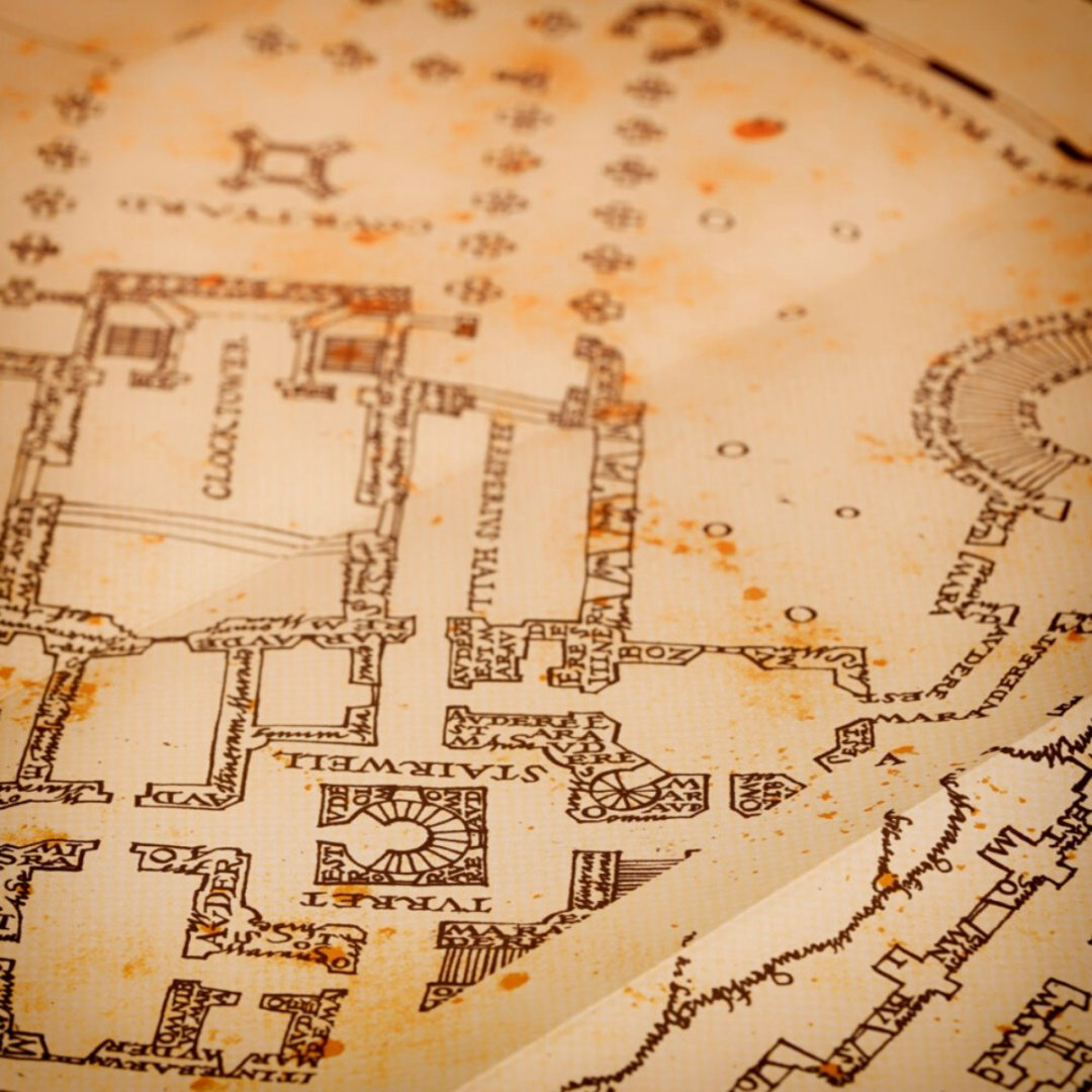 Harry Potter Карта Мародеров Map001 купить,NaN