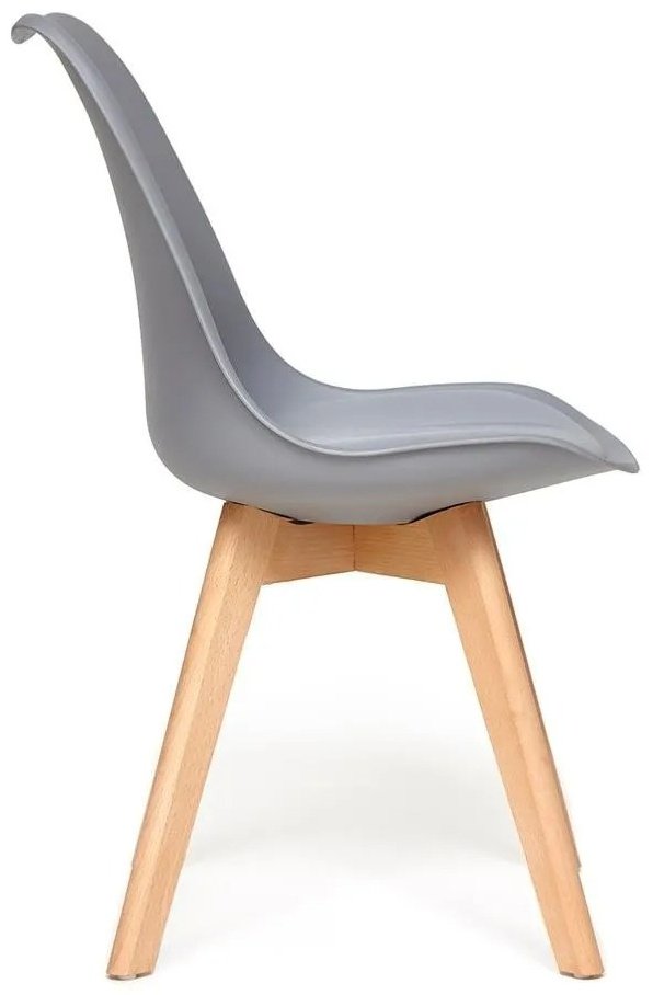 Комплект стульев Tetchair TULIP, 83x48x52 см, серый купить,NaN