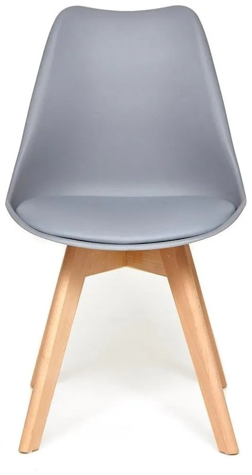 Комплект стульев Tetchair TULIP, 83x48x52 см, серый купить,NaN