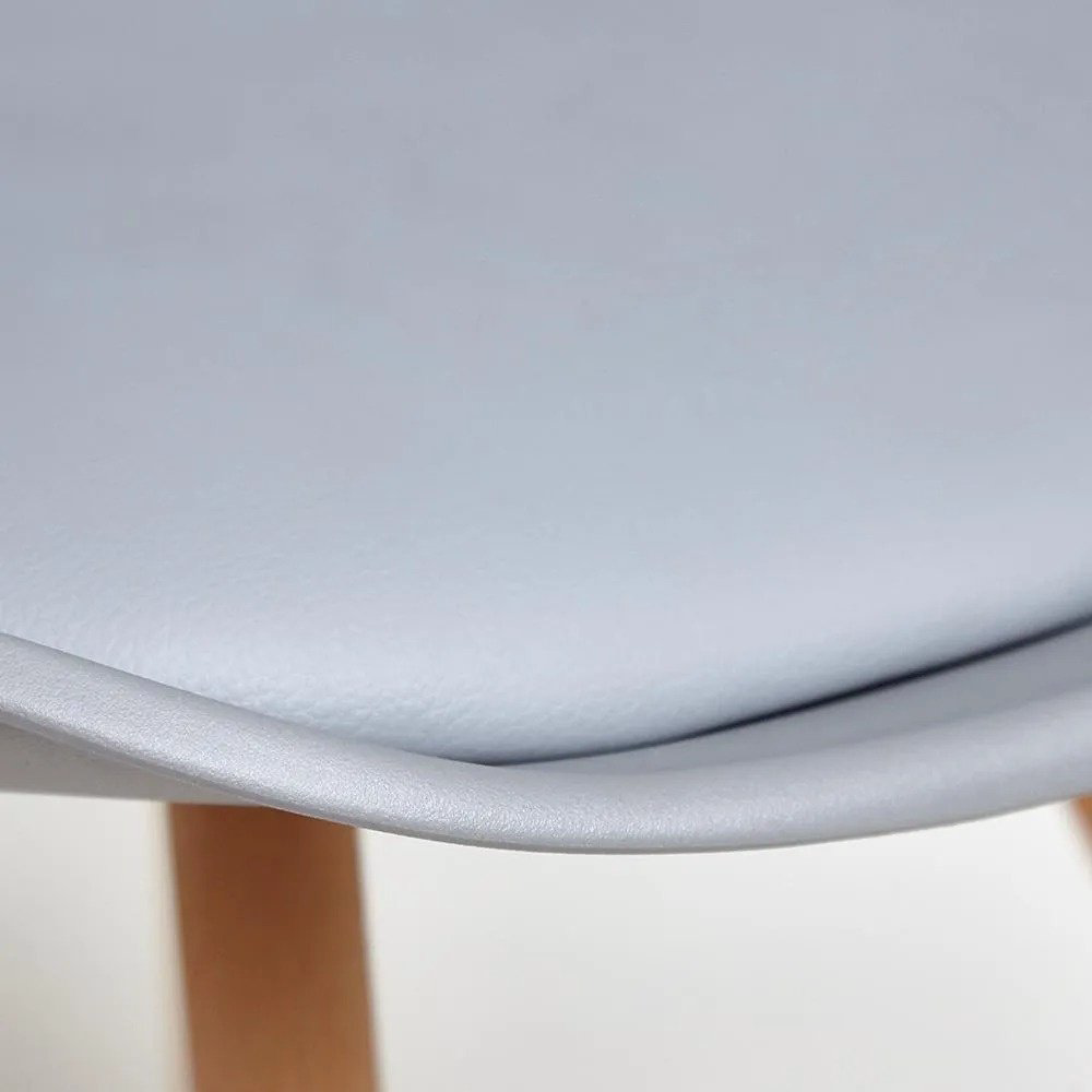 Комплект стульев Tetchair TULIP, 83x48x52 см, серый купить,NaN