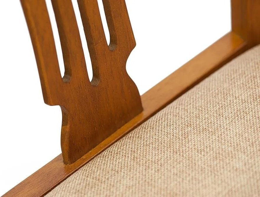 Комплект стульев Tetchair Гермес 94x43x49см коричневый 2 шт купить,NaN