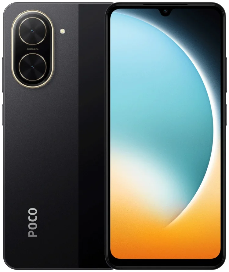 Смартфон Xiaomi Poco C71 3/64Gb Black купить,NaN