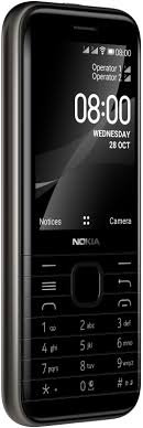 Мобильный телефон Nokia 8000 4G DS TA-1303 Black