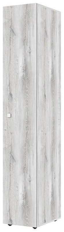 Распашной шкаф Глазов NEO, 40x230х58 см, белый, серый купить,NaN