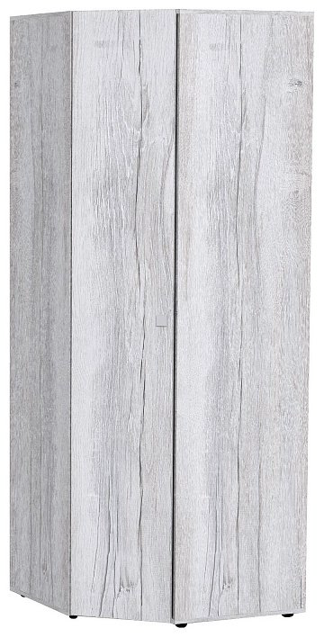 Распашной шкаф Глазов NEO, 86x230х86 см, белый, серый купить,NaN