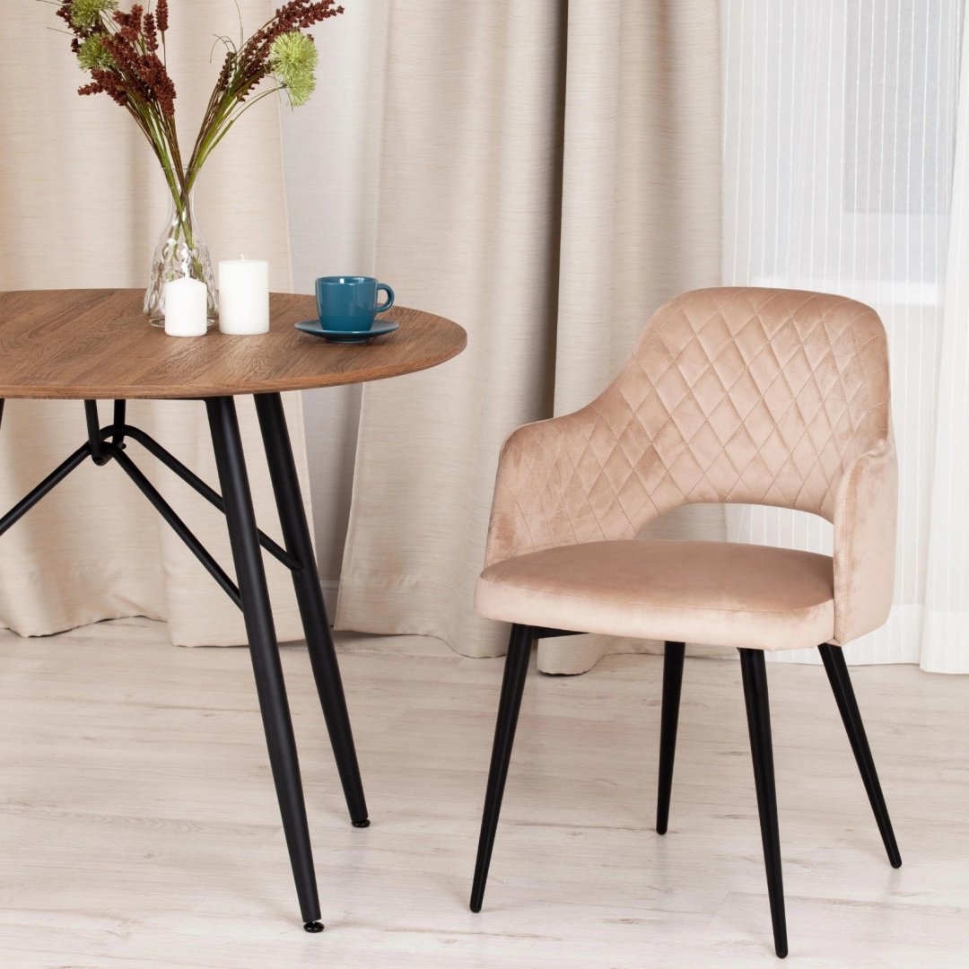 Стул Tetchair Valkyria 14337/1 81x55x55см бежевый купить,NaN