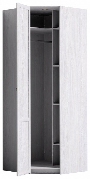 Распашной шкаф Dominika Стандарт 63, 85.9x230х85.9 см, белый купить,NaN