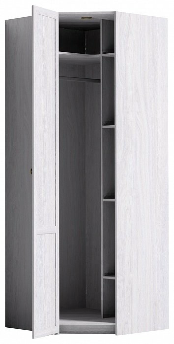 Распашной шкаф Dominika Стандарт 63, 85.9x230х85.9 см, белый купить,NaN