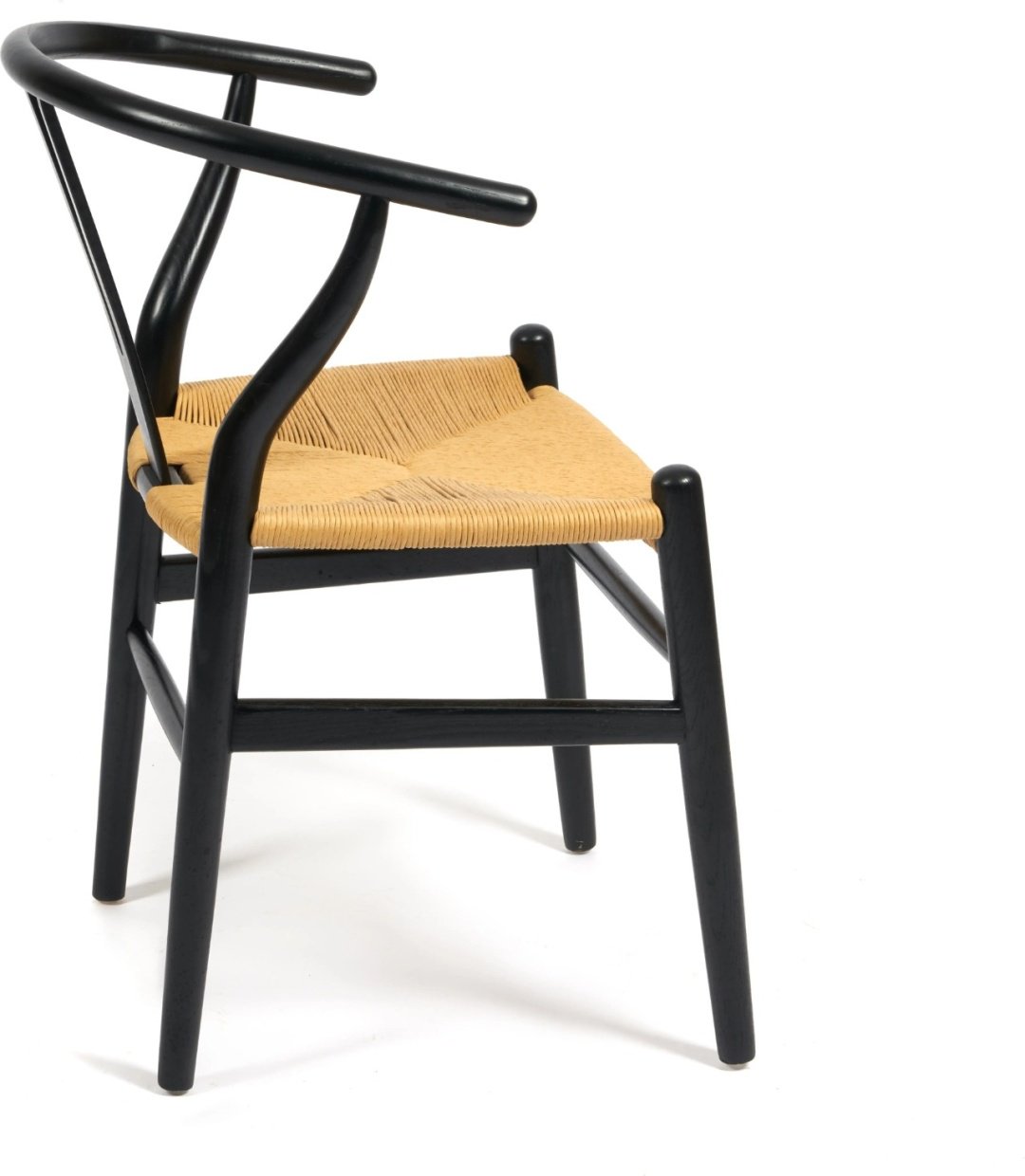 Стул Tetchair Wisbone 80x57x50.5см черно-бежевый купить,NaN