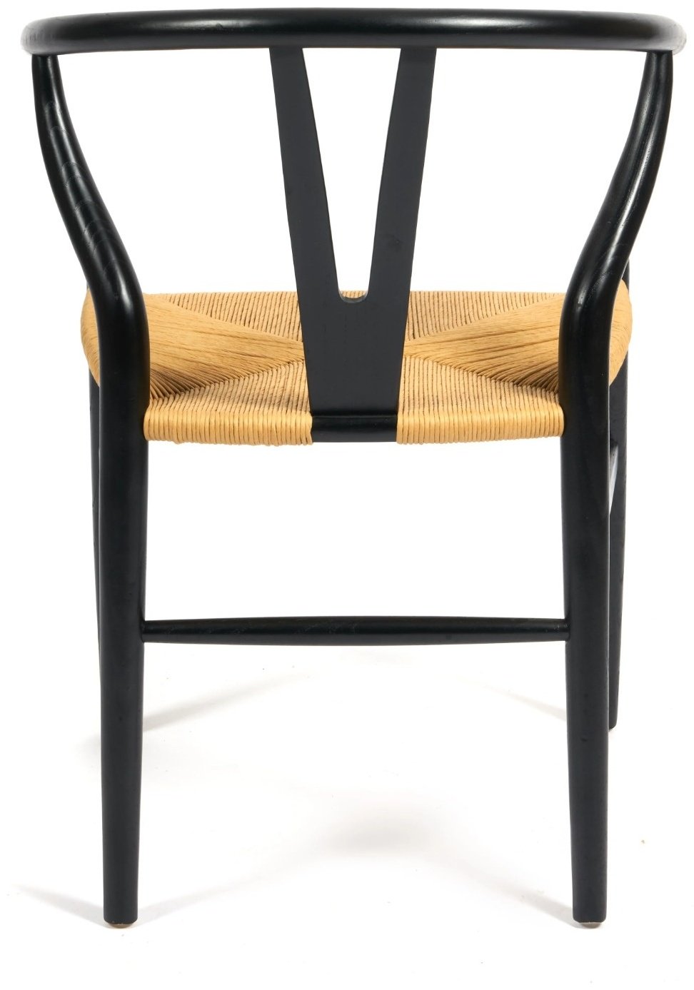 Стул Tetchair Wisbone 80x57x50.5см черно-бежевый купить,NaN