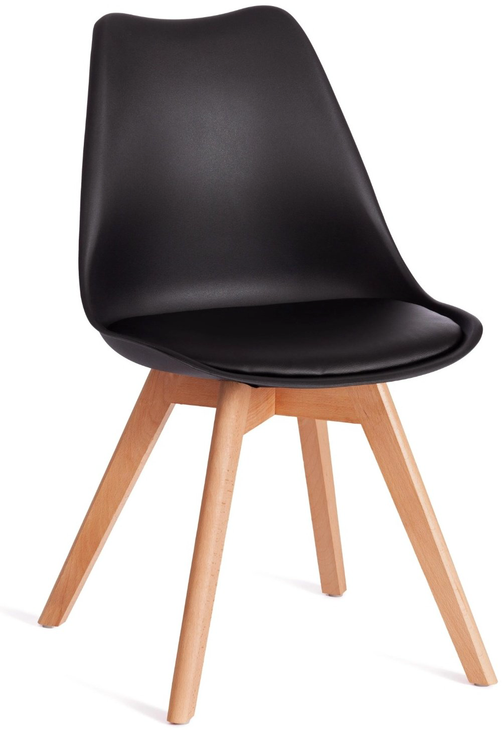 Стул Tetchair Tulip 20187, 80x48x55см черный купить,NaN