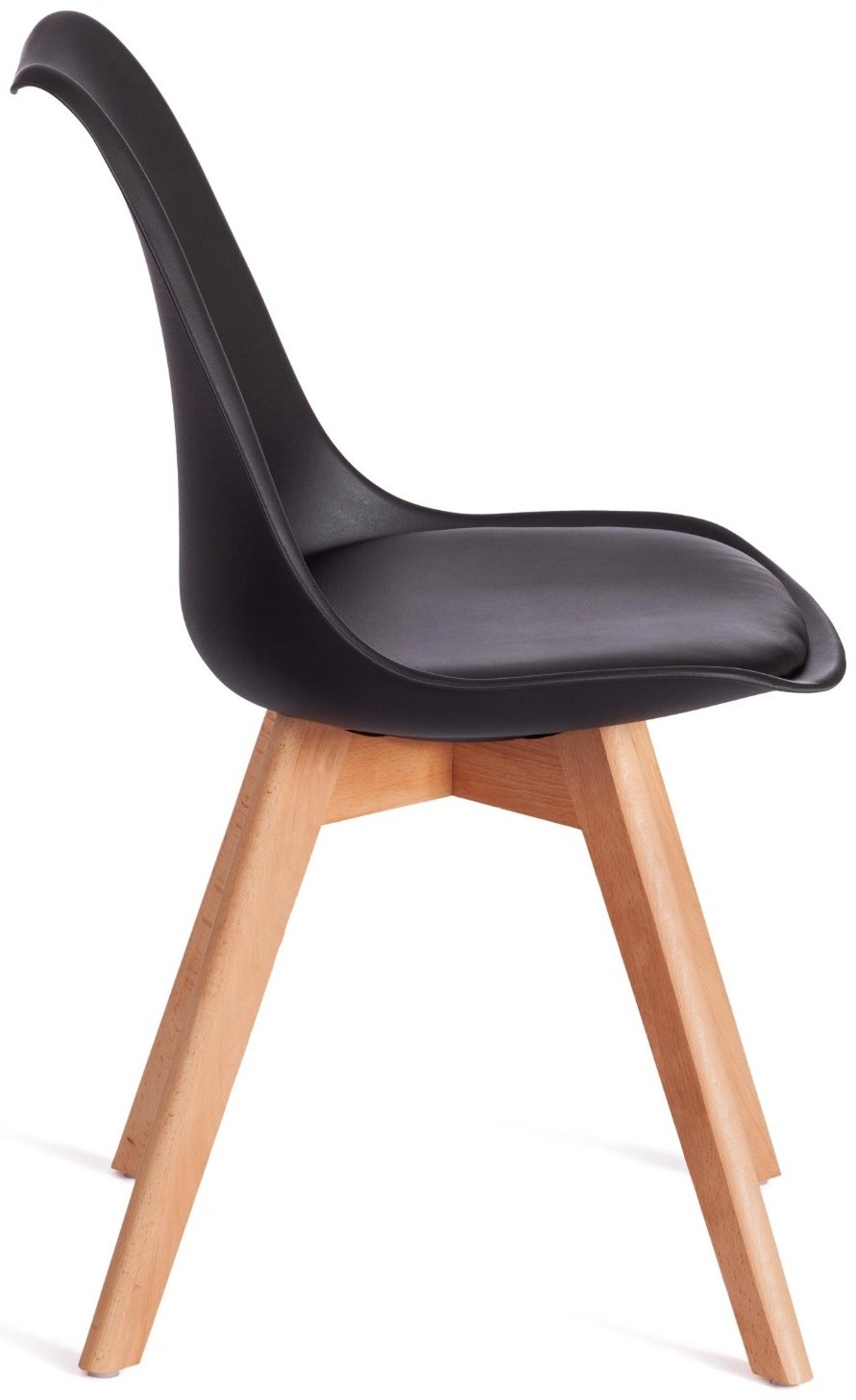 Стул Tetchair Tulip 20187, 80x48x55см черный купить,NaN