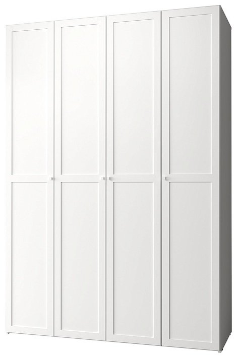 Распашной шкаф Dominika 60, 160x230.5х57.9 см, белый купить,NaN